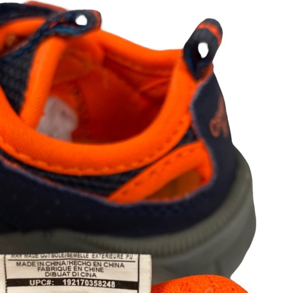 OshKosh B’gosh Pumba2-B Blue & Orange Bump Toe Sandals - Picture 14 of 15